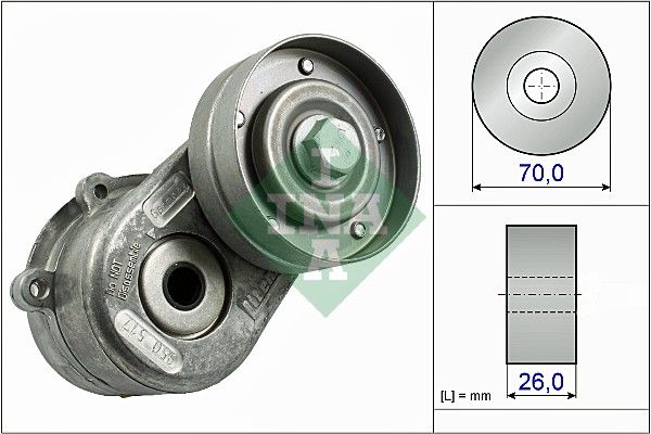 WILMINK GROUP Spriegotājsvira, Ķīļrievu siksna WG1253558